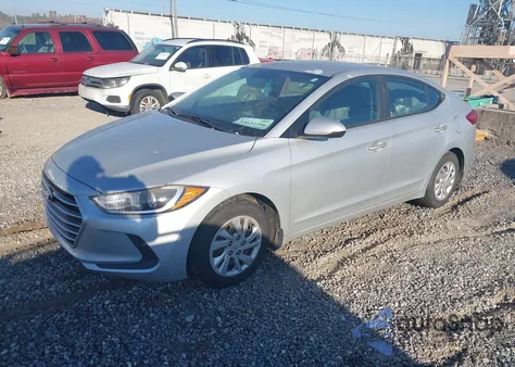 2017 Hyundai Elantra Se из США, поврежденный, VIN 5NPD74LF5HH055854